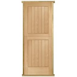Prehung Waterford Solid Oak Stable External Door