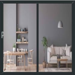 Bespoke Made To Measure Double Aluminium Sliding Doors Up to 2100mm