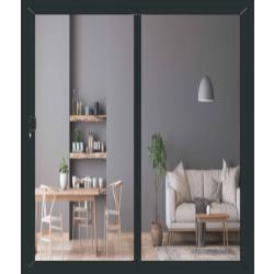 Bespoke Made To Measure Double Aluminium Sliding Doors Up to 2400mm