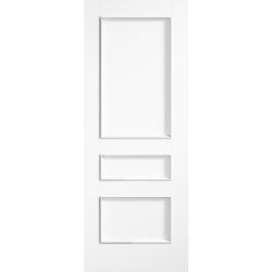 Toledo 3 Panel White Primed Internal Door