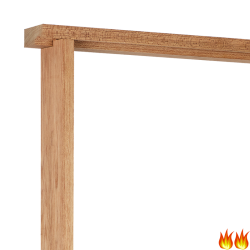 Hardwood Fire (FD60) Door Lining (with intumescent groove)