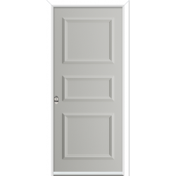 Verdant 3 Panel Timber-Like Prehung Composite Door (pre-finished)