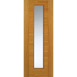 Royale Modern VP7-IVCB Glazed Internal Oak Door (pre-finished)