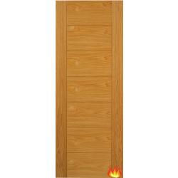 Royale Modern VP7 Internal Oak Fire Door FD30 (pre-finished)