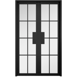 Malvern W4 Black Room Divider