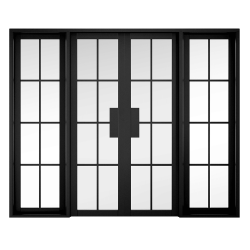 Malvern W8 Black Room Divider