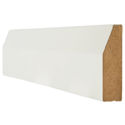 White Primed Chamfer Architrave Pack (2 sets) 70mm