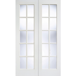 White Primed GTPSA double door