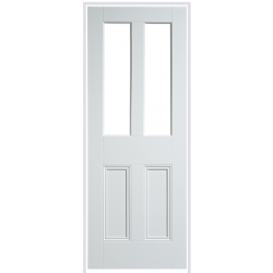 Nostalgia Malton White Prehung Internal Door (unglazed)