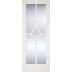 Reims Glazed White Internal Door