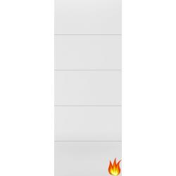 Santandor Internal White Primed Fire Door (FD30)