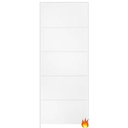 Santandor Primed White Prehung Internal Fire Door (FD30)