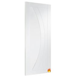 Salerno White Primed Internal Fire Door (FD30)