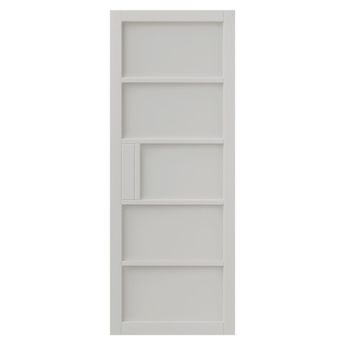 Metro 5 Panel White Internal Door (pre-finished)