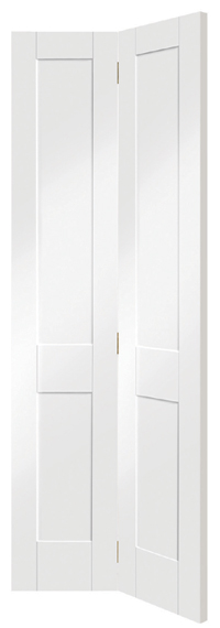 Victorian Shaker White Bi-fold Door
