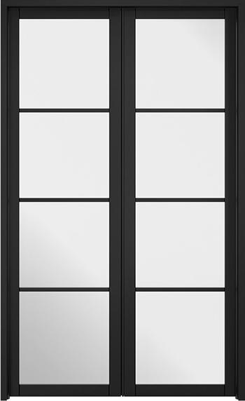 Soho W4 Black Room Divider
