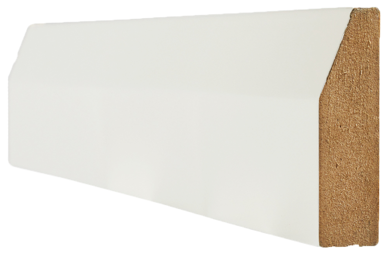 White Primed Chamfer Architrave Pack (2 sets) 70mm
