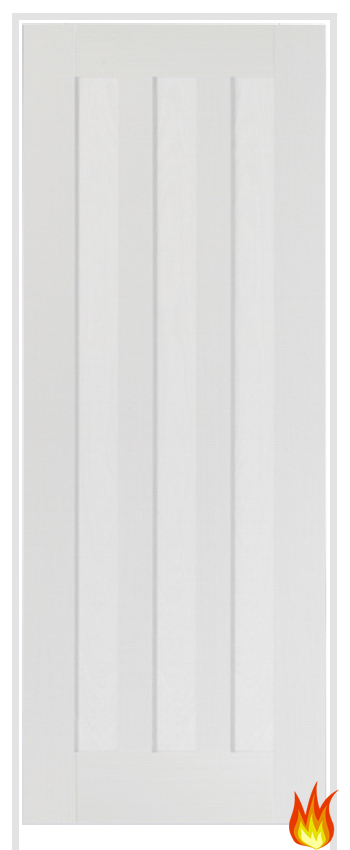 Idaho Primed White Prehung Internal Fire Door (FD30)