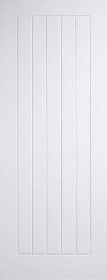 Cottage 5 panel White Internal Door