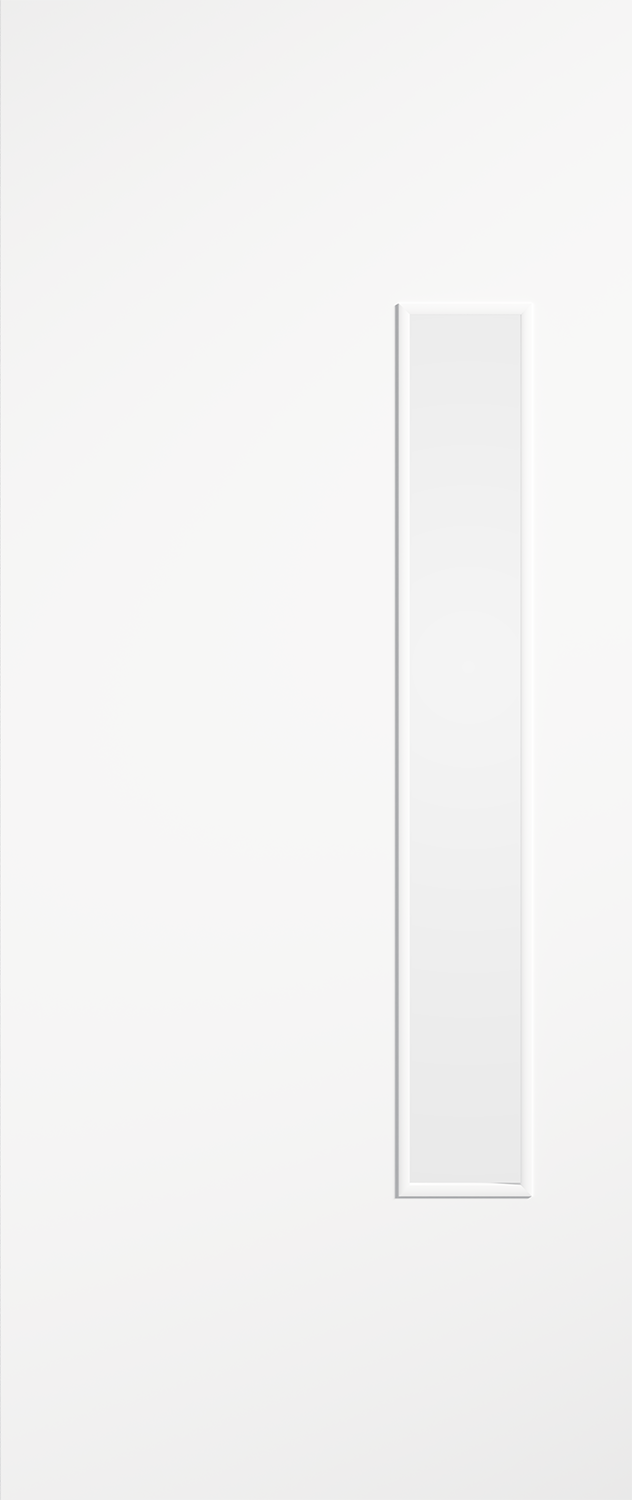 18G Flush White Primed Internal Fire Door FD30 (pre-finished)