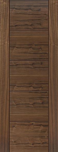 Tigris Internal Walnut Door (pre-finished)